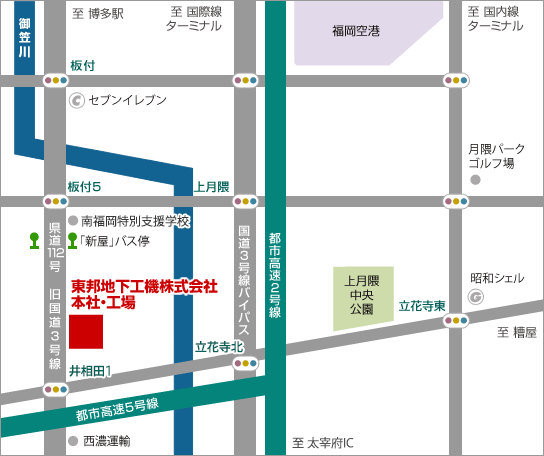 本社地図